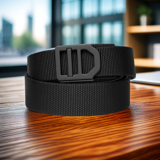 חגורה נשק ראצ'ט - קשיחות בנונית - המלצת שחורה - MRA IL