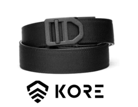 חגורת ראצט נשק של KORE עם אבזם x5