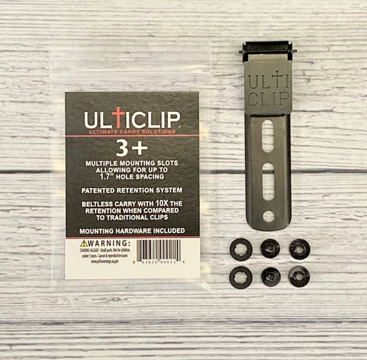 Ulticlip USA 3+ קליפס בודד לנשיאה ללא חגורה - המקורי - MRA -IL