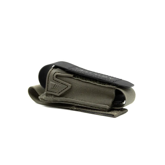 Single Agilite PINCER gun holder by MRA-IL mounted on a surface, showcasing durable design for secure firearm storage.