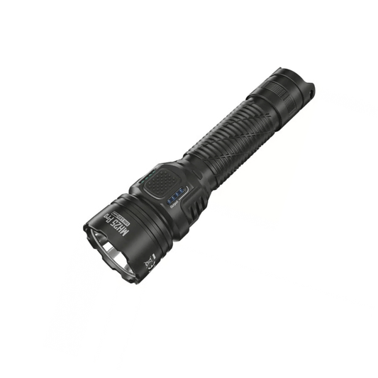 פנס טקטי עוצמתי Nitecore MH25 Pro – אלומה למרחק 705 מטר ועוצמת 3,300 לומן