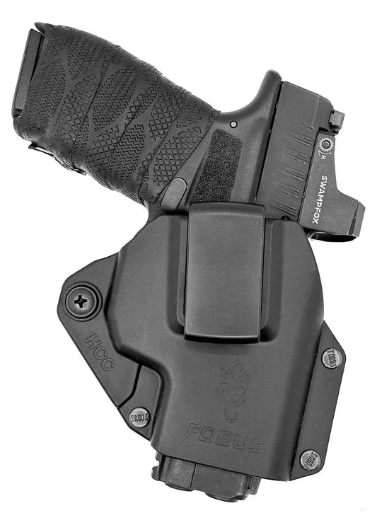 MRA-IL internal gun holster for Taurus GX4, shown in black leather with secure belt attachment and ergonomic design.