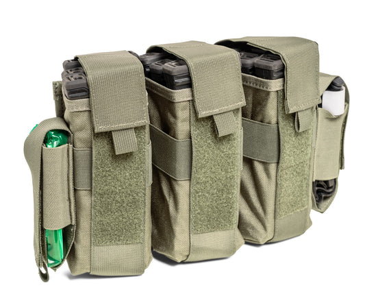 פאנל קדמי טקטי מודולרי (צ'סט-ריג) - פאוץ' ארסנל למחסניות