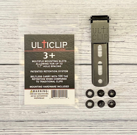 Ulticlip USA 3+ קליפס בודד לנשיאה ללא חגורה - המקורי
