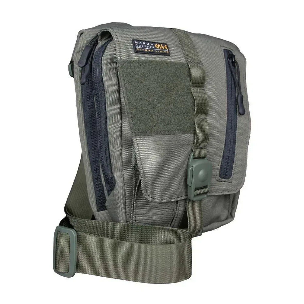 Green Dolphin Star Bag handgun shoulder holster by MRA-IL, featuring a compact design with a secure strap and stylish look.