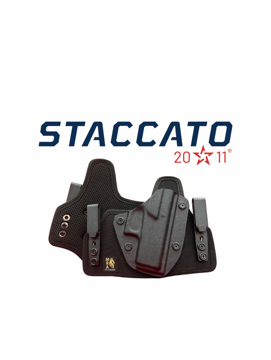 נרתיק לאקדח  Staccato  סטקטו היברידי פנימי וחיצוני MRA IL דגם מעיין